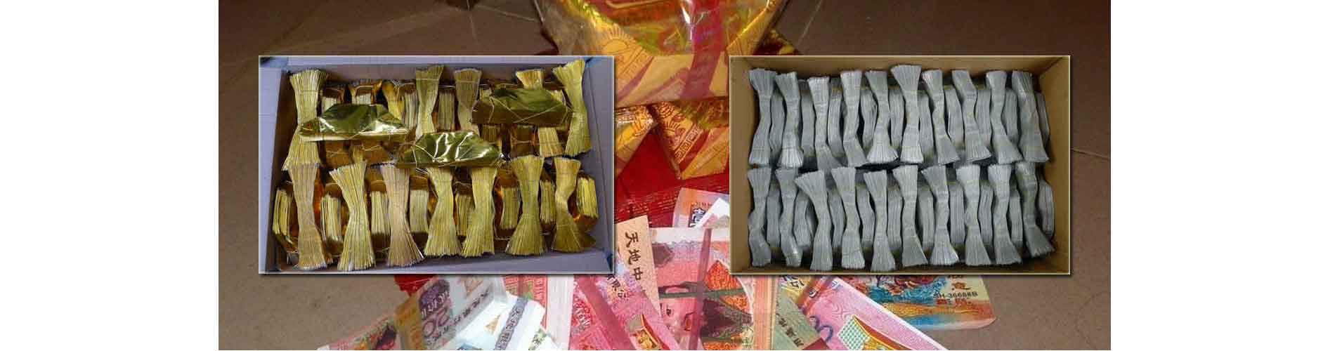 Joss Paper Fold Gold Ingot for Sale